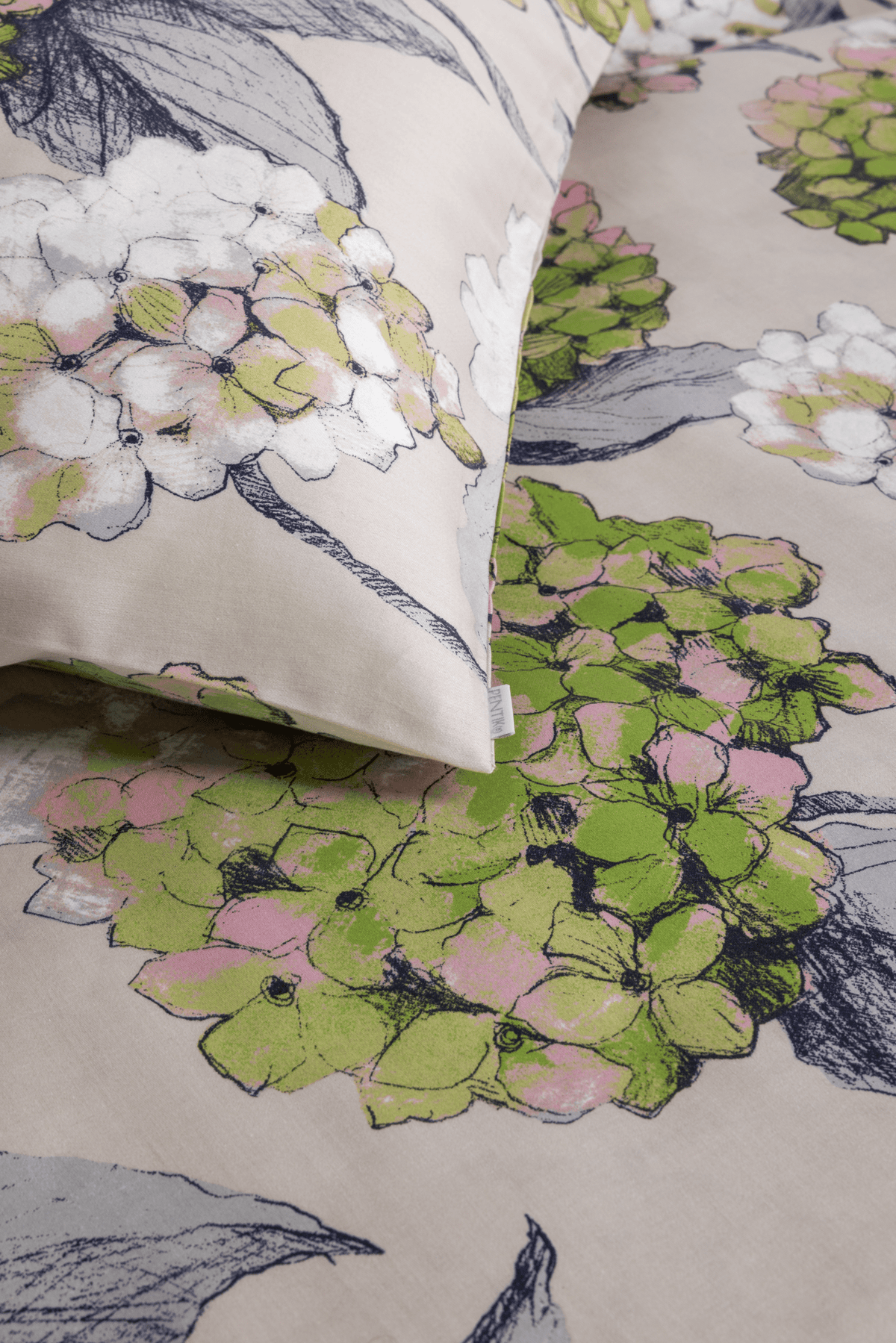 Hortensia Pussilakanasetti - PENTIK - Tekstiilit/Makuuhuonetekstiilit/Pussilakanat
