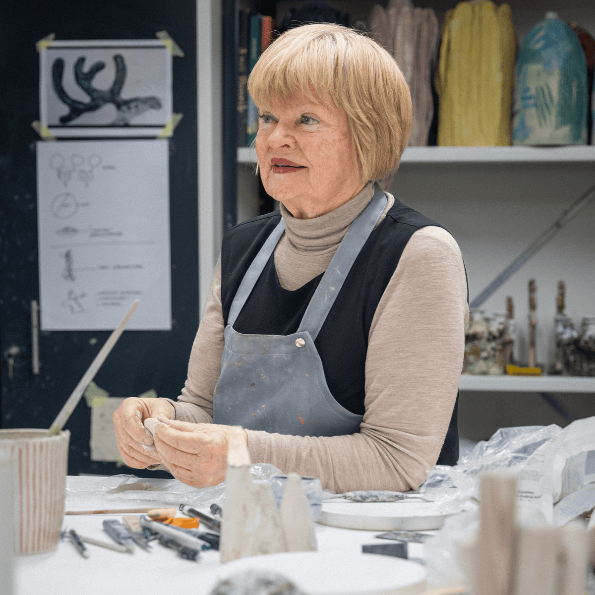 Joulutähti Studio Keramiikkaveistos - PENTIK - Sisustus/Taidekeramiikka/Keramiikkataulut ja veistokset