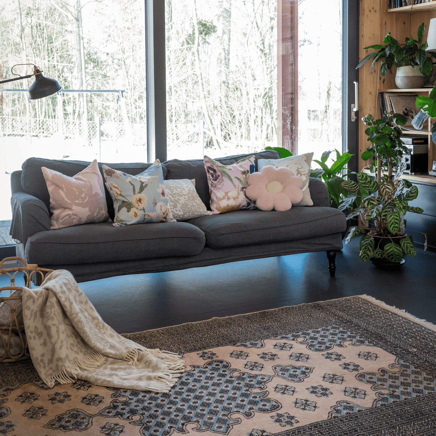 Lilia Jacquard Tyynynpäällinen - PENTIK - Tekstiilit/Sisustustekstiilit/Tyynynpäälliset