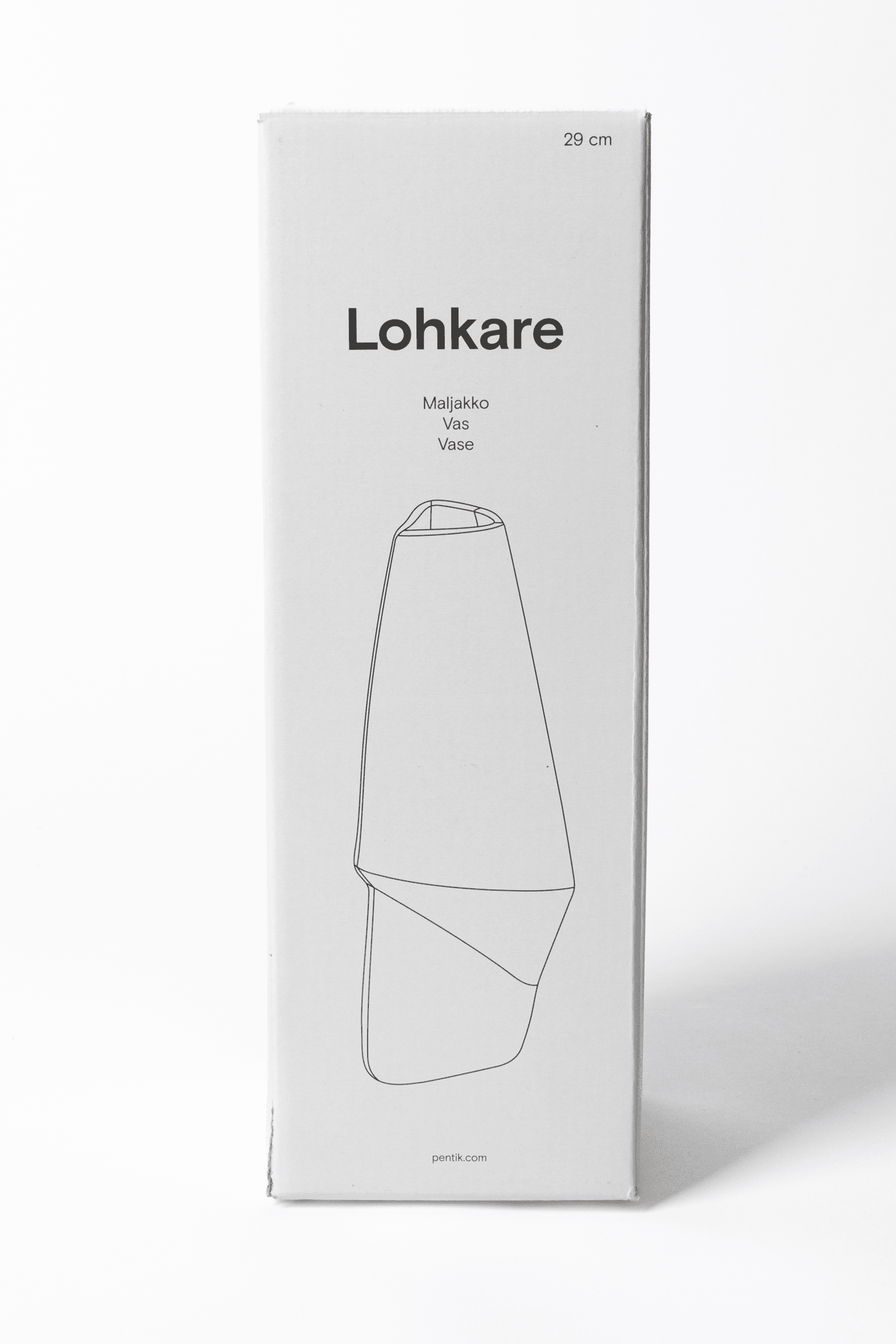 Lohkare Lasimaljakko - PENTIK - Sisustus/Piensisustus/Maljakot ja ruukut