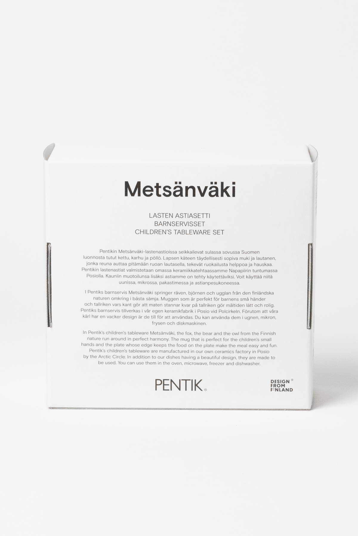 Metsänväki Astiasetti Muki 0,2 l ja Lautanen 18 cm - PENTIK - Kattaus/Astiat/Kupit ja mukit