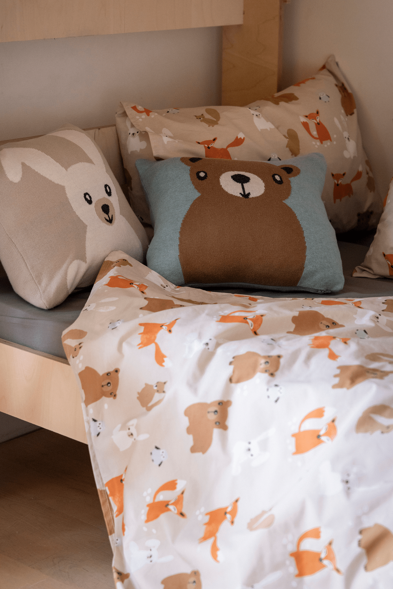 Nalle Tyynynpäällinen - PENTIK - Tekstiilit/Sisustustekstiilit/Tyynynpäälliset