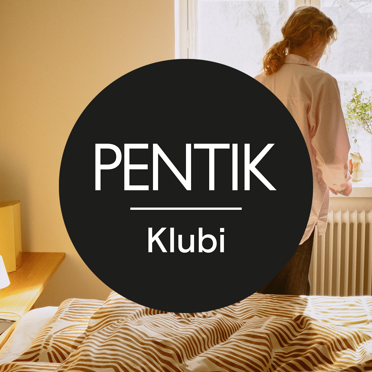 Ohjaus sivulle, jossa voit rekisteröityä Pentik Klubin jäseneksi
