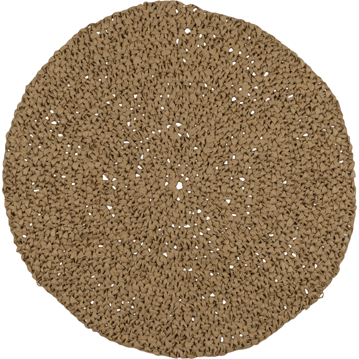 Raffia Pöytätabletti pyöreä - PENTIK - Tekstiilit/Kattaustekstiilit/Pöytätabletit