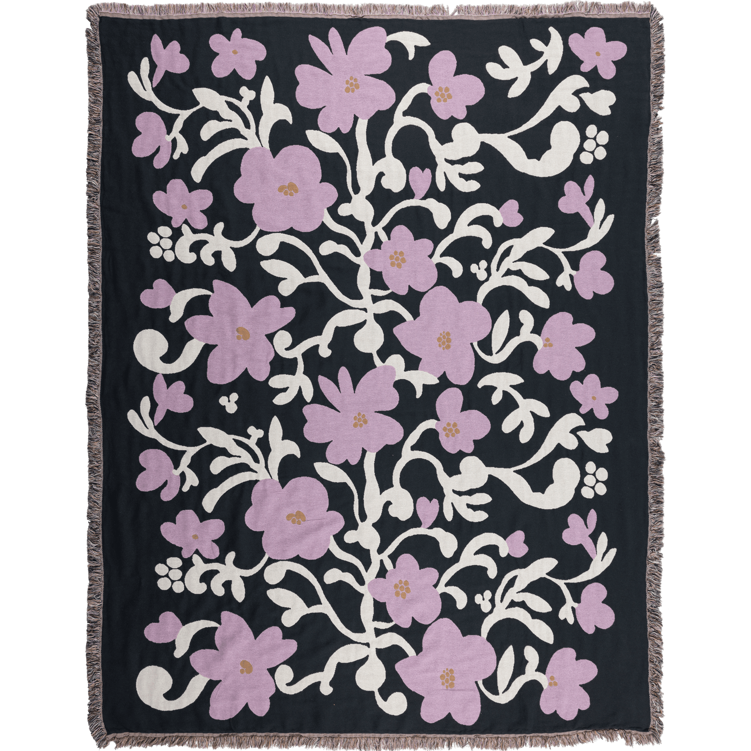 Ruusumalva Torkkupeitto Jacquard - PENTIK - Tekstiilit/Sisustustekstiilit/Torkkupeitot