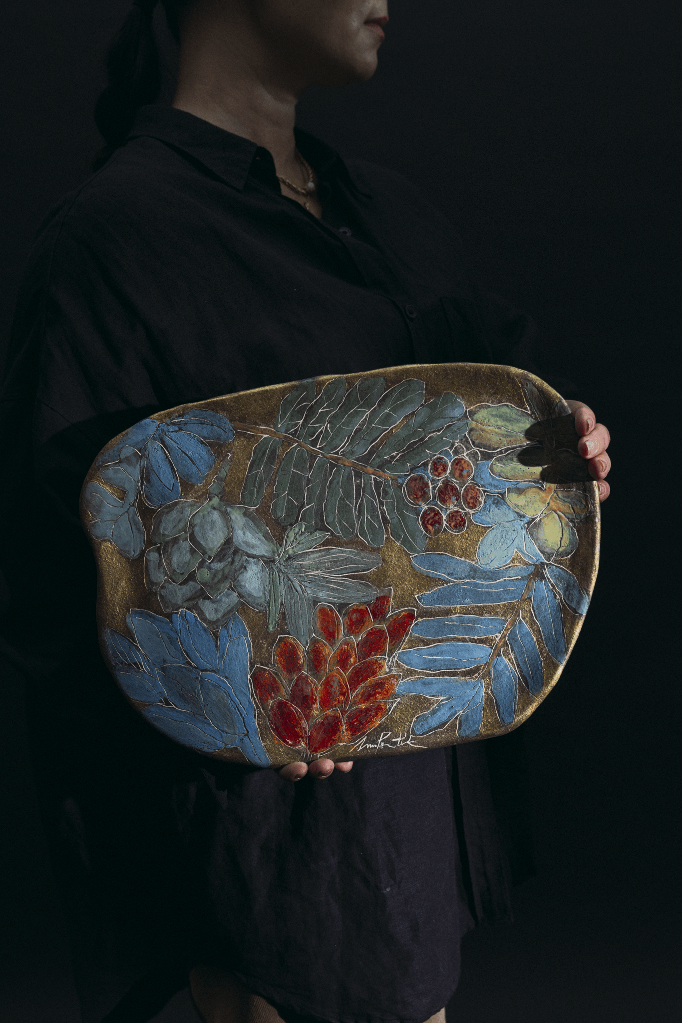 Sarastus Art Taideteos - PENTIK - Sisustus/Taidekeramiikka/Keramiikkataulut ja veistokset