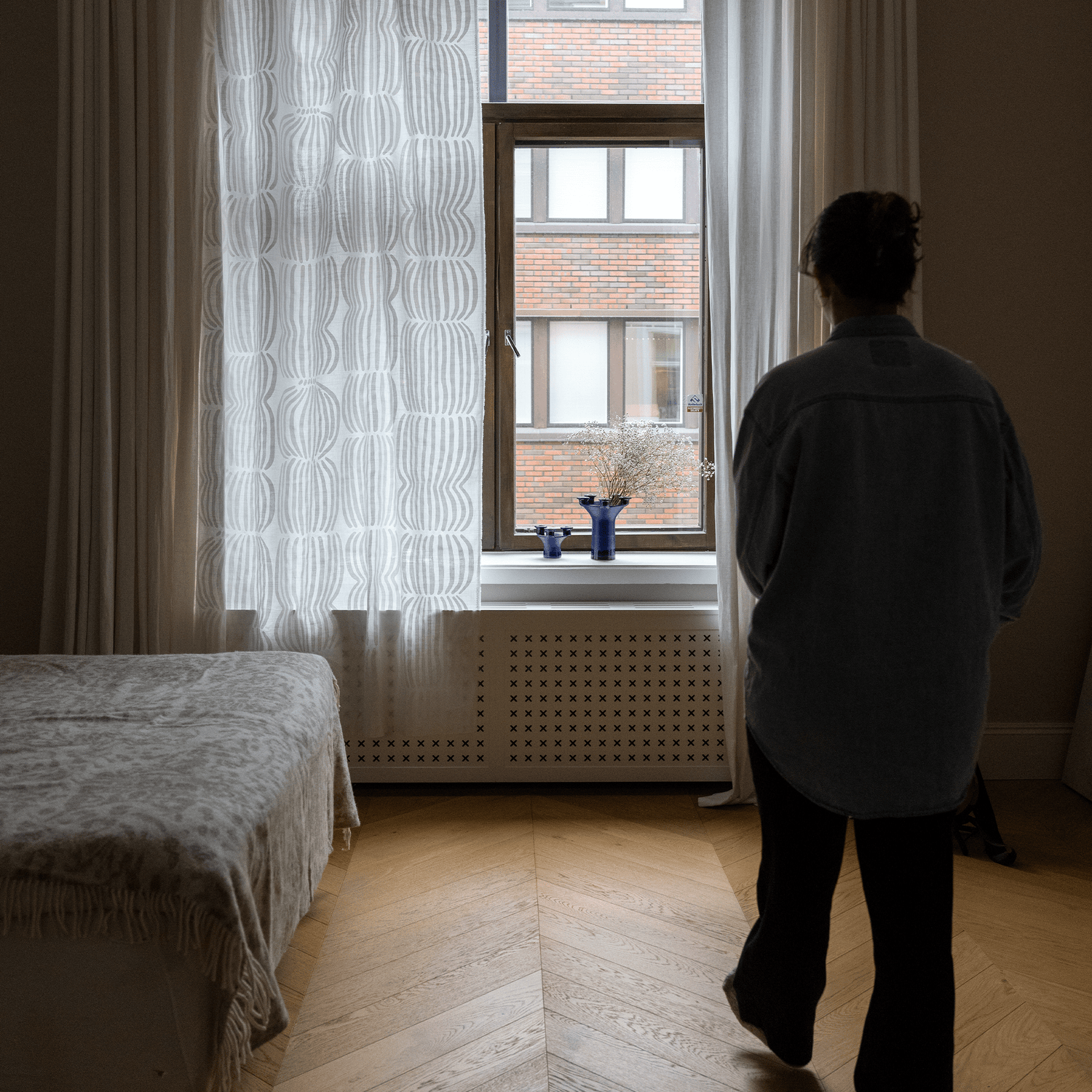 Vilja Puuvillakangas Verholaatu - PENTIK - Tekstiilit/Sisustustekstiilit/Kankaat