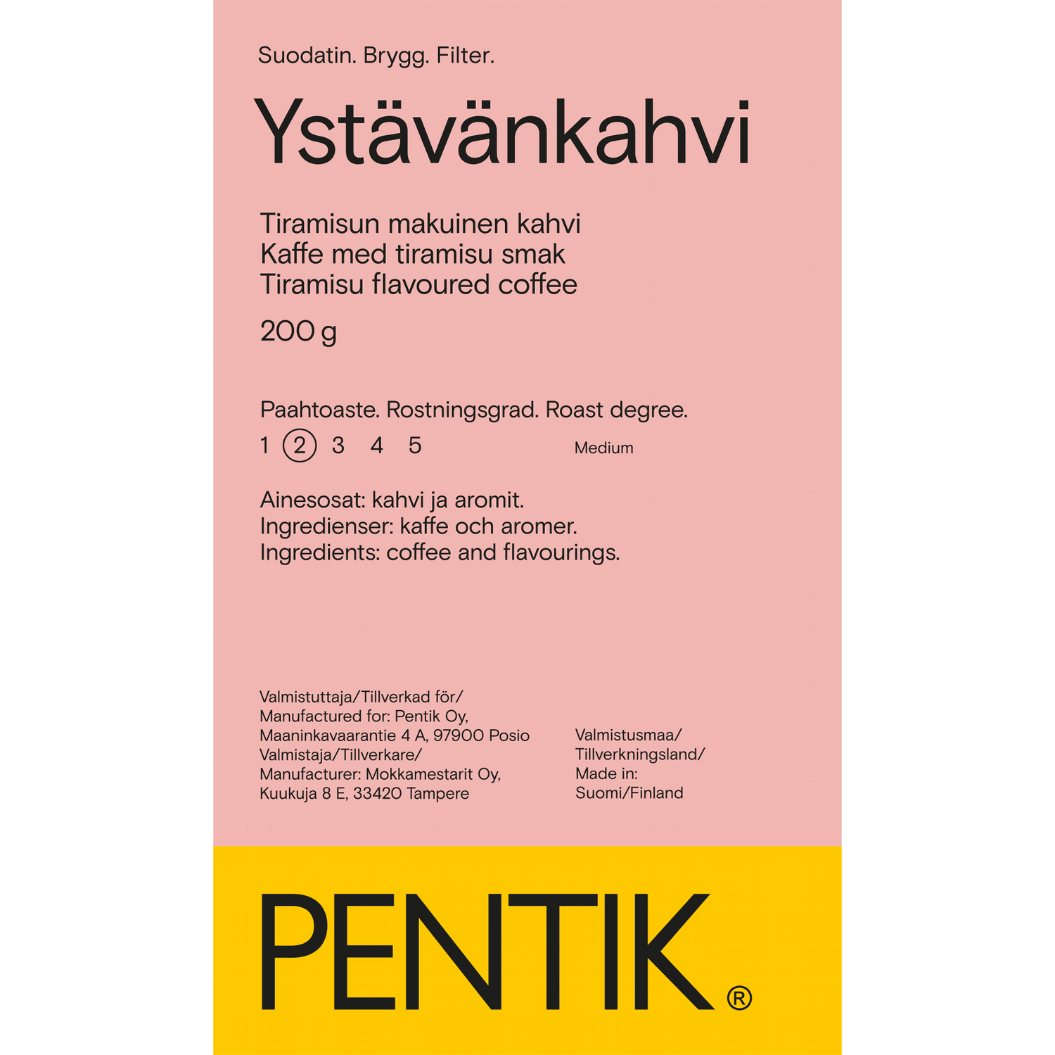 Ystävänkahvi - PENTIK - Kattaus/Herkut/Kahvit