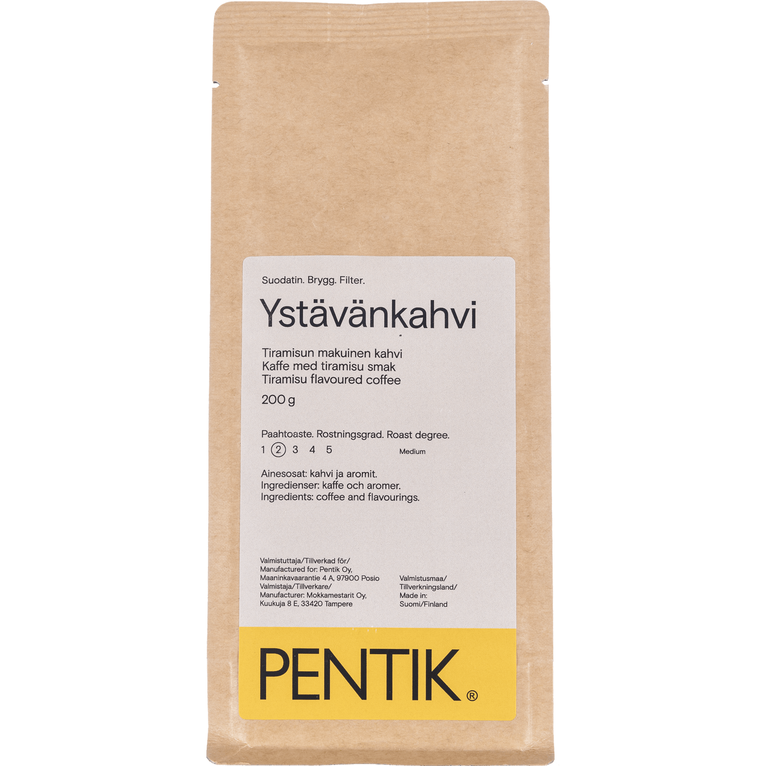 Ystävänkahvi - PENTIK - Kattaus/Herkut/Kahvit