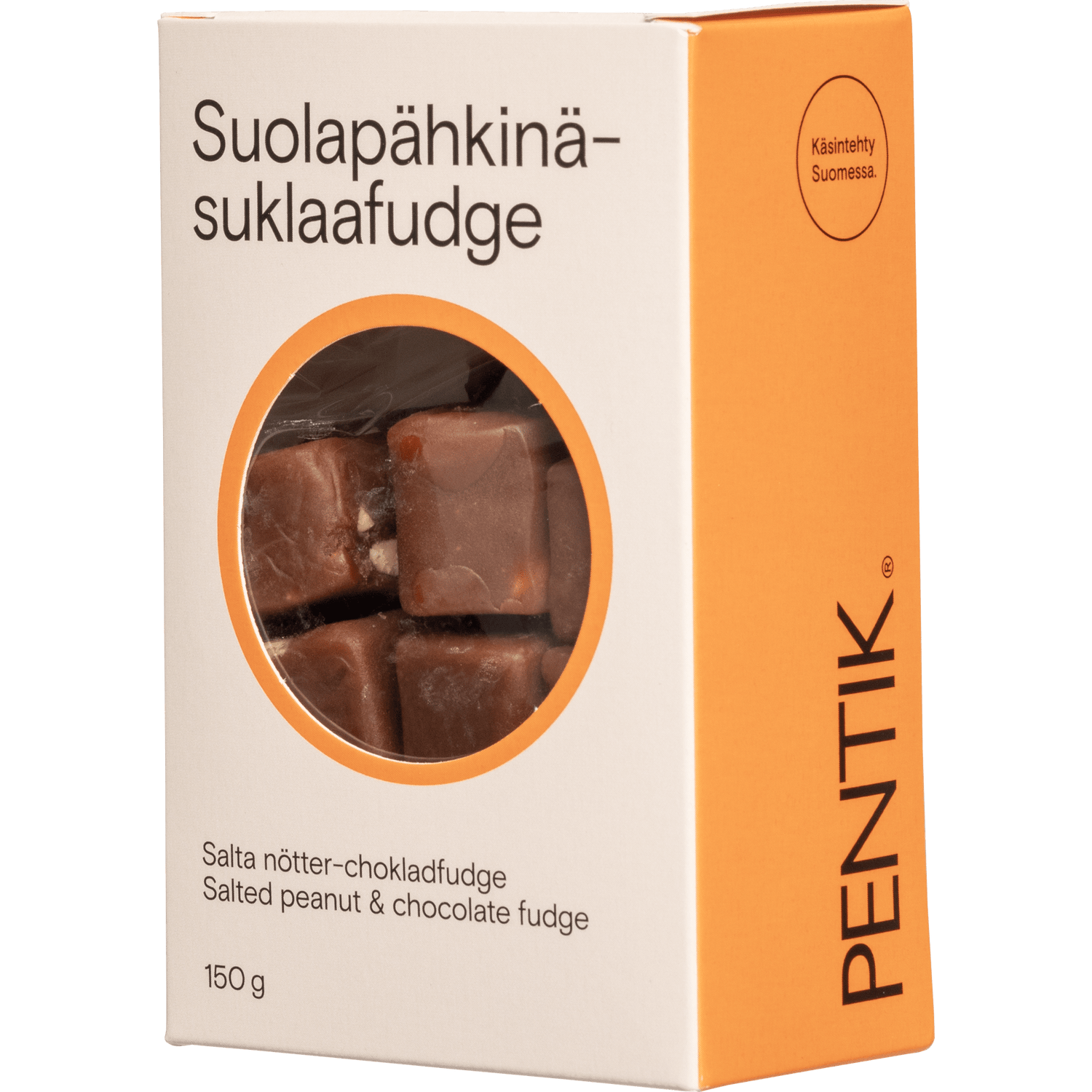 Suolapähkinä - suklaafudge - PENTIK - Kattaus/Herkut/Makeiset ja pikkuleivät