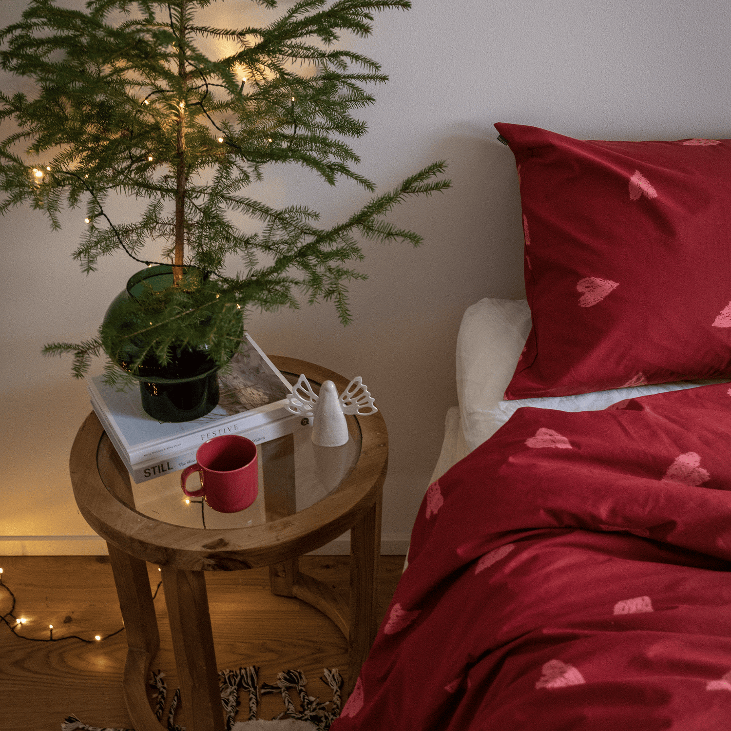Sydän Tyynynpäällinen - PENTIK - Tekstiilit/Sisustustekstiilit/Tyynynpäälliset