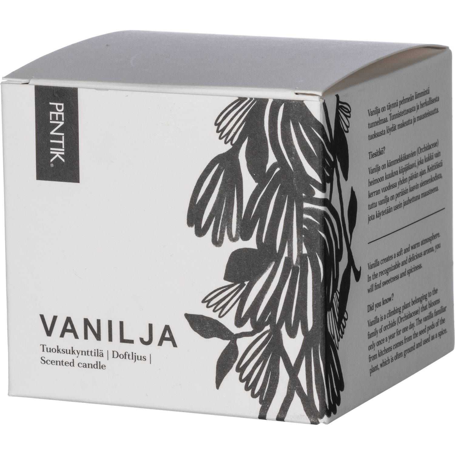 Vanilja Tuoksukynttilä - PENTIK - Sisustus/Kynttilät/Tuoksukynttilät