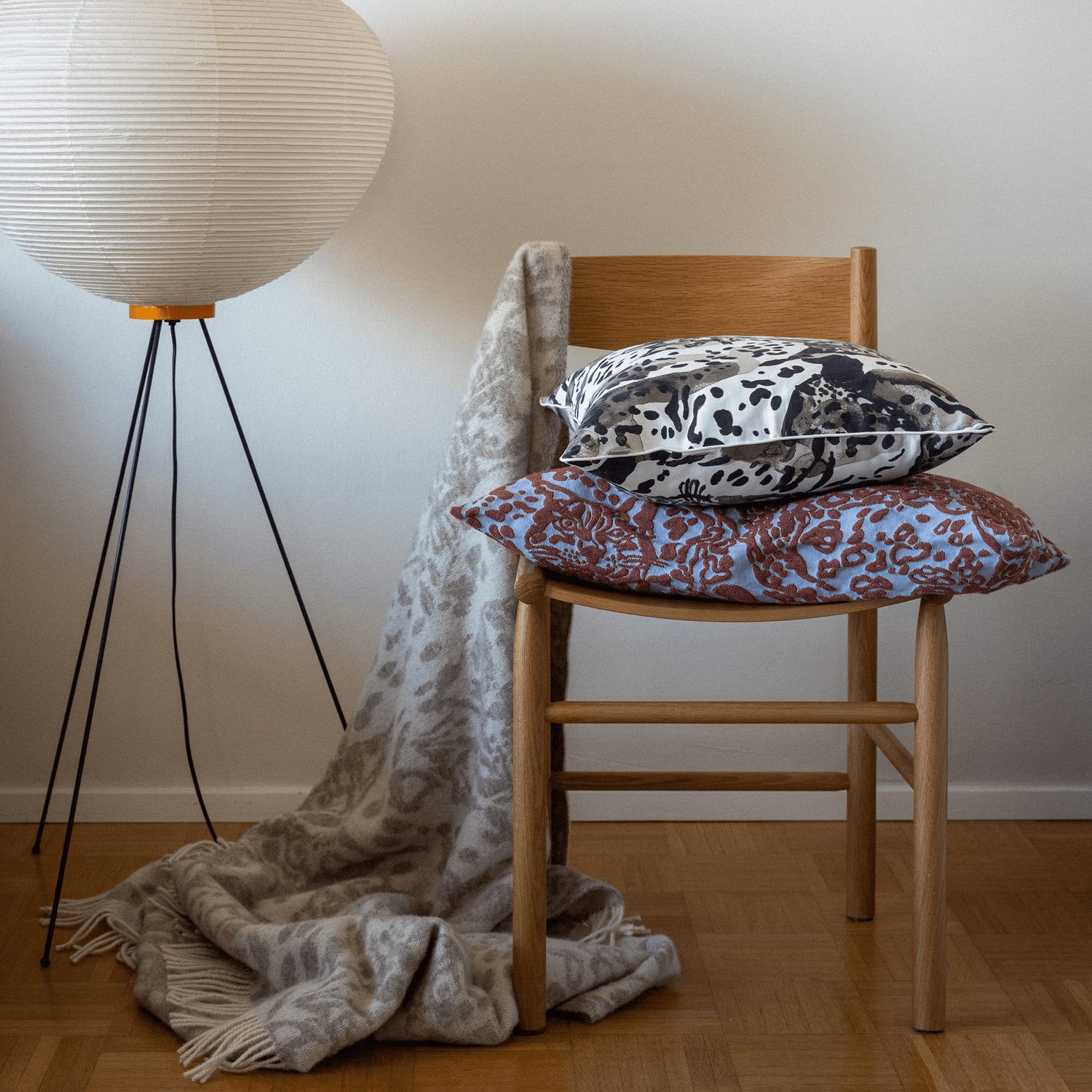 Villikissa Tyynynpäällinen - PENTIK - Tekstiilit/Sisustustekstiilit/Tyynynpäälliset