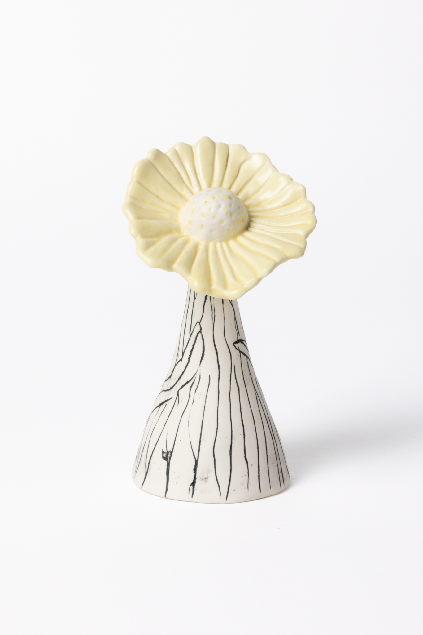 Gerbera Ceramic Sculpture