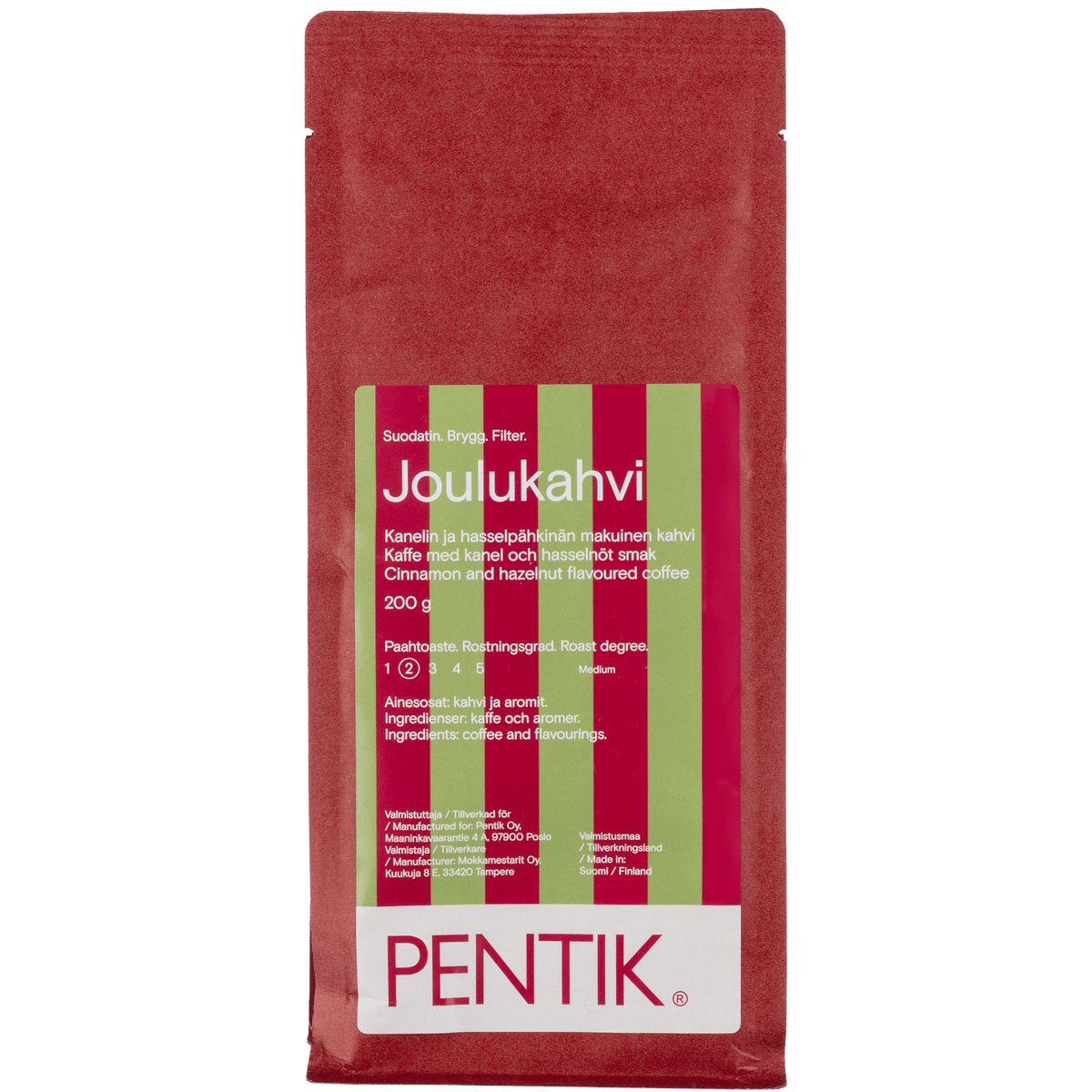 Joulukahvi - PENTIK - Kattaus/Herkut/Kahvit