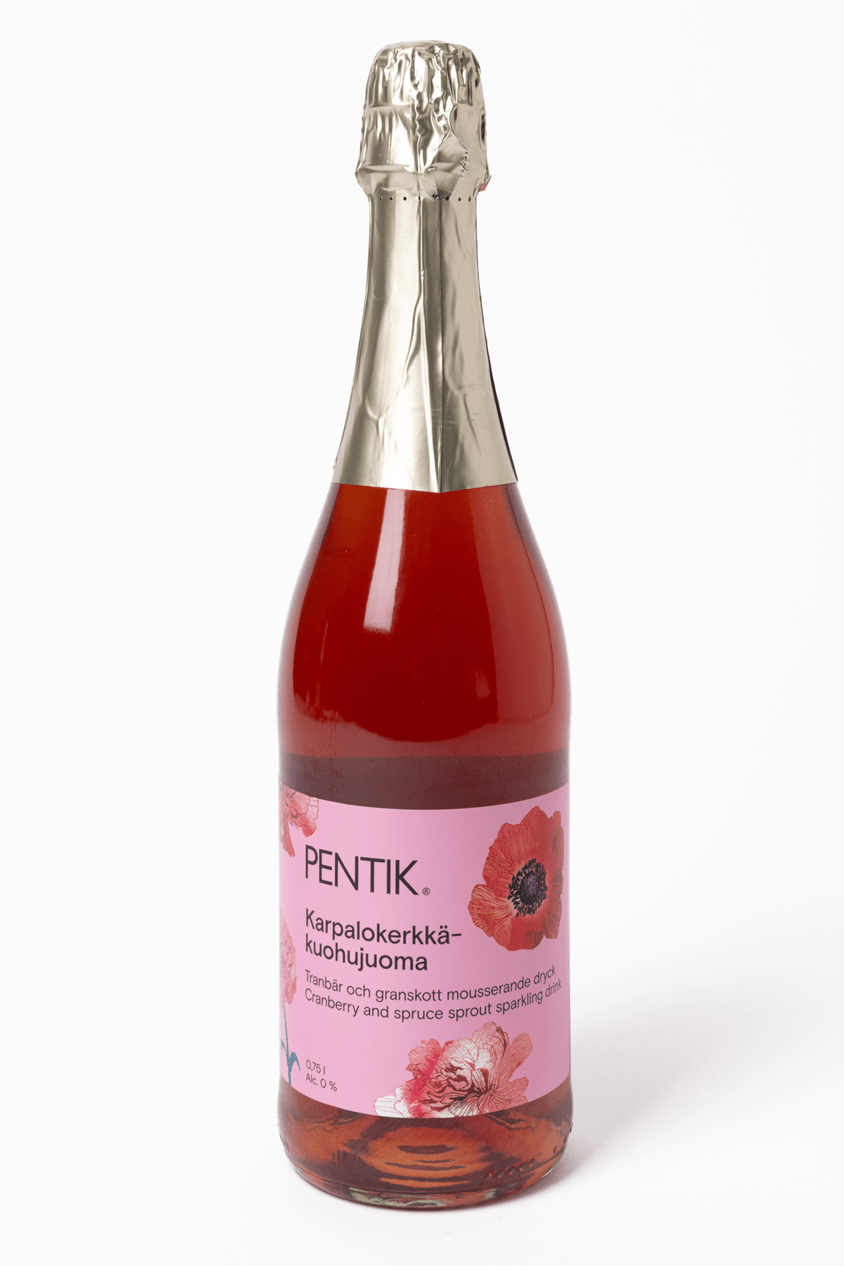 Karpalokerkkäkuohujuoma - PENTIK - Kattaus/Herkut/Mehut, glögit ja siirapit