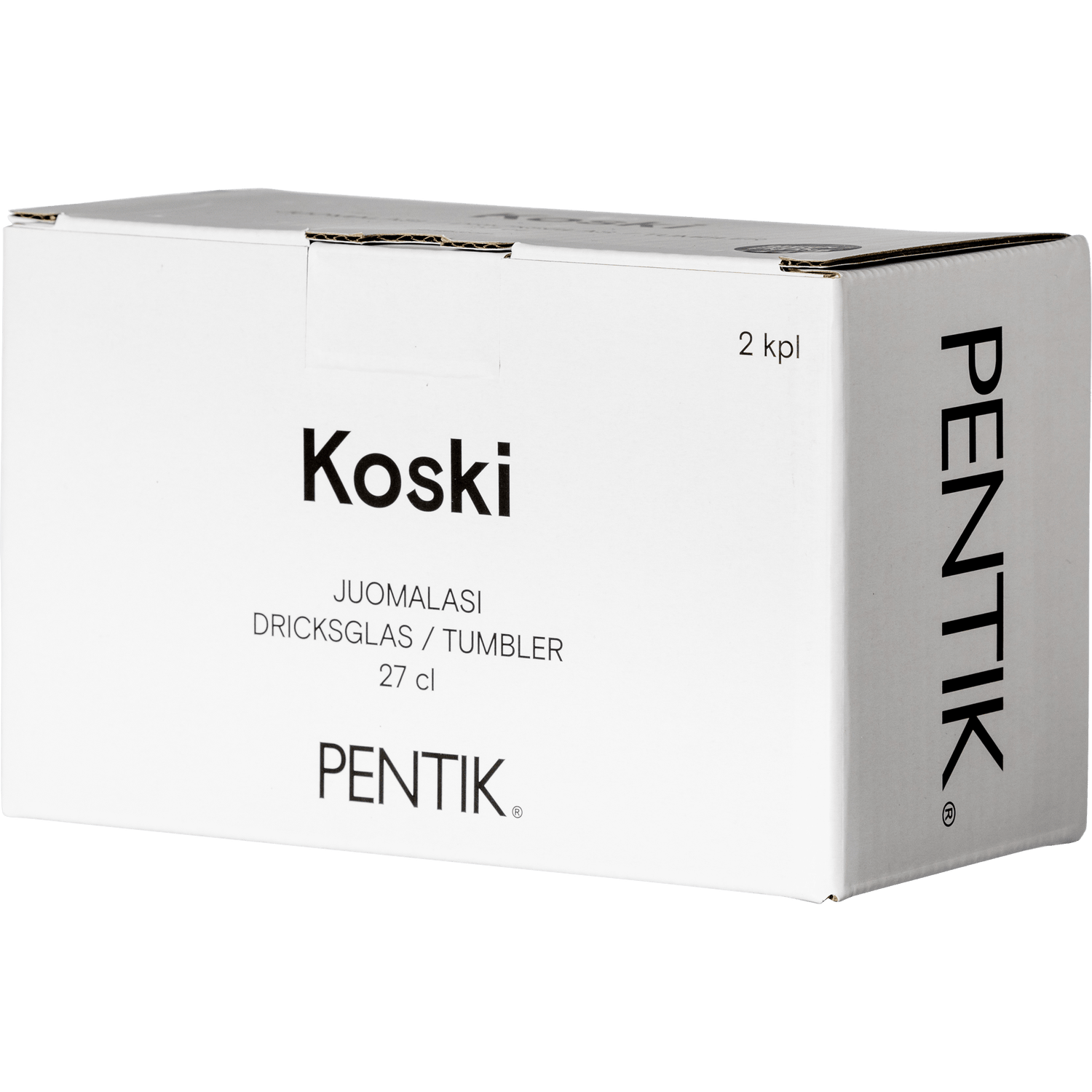 Koski Juomalasi 2 kpl - PENTIK - Kattaus/Astiat/Lasit