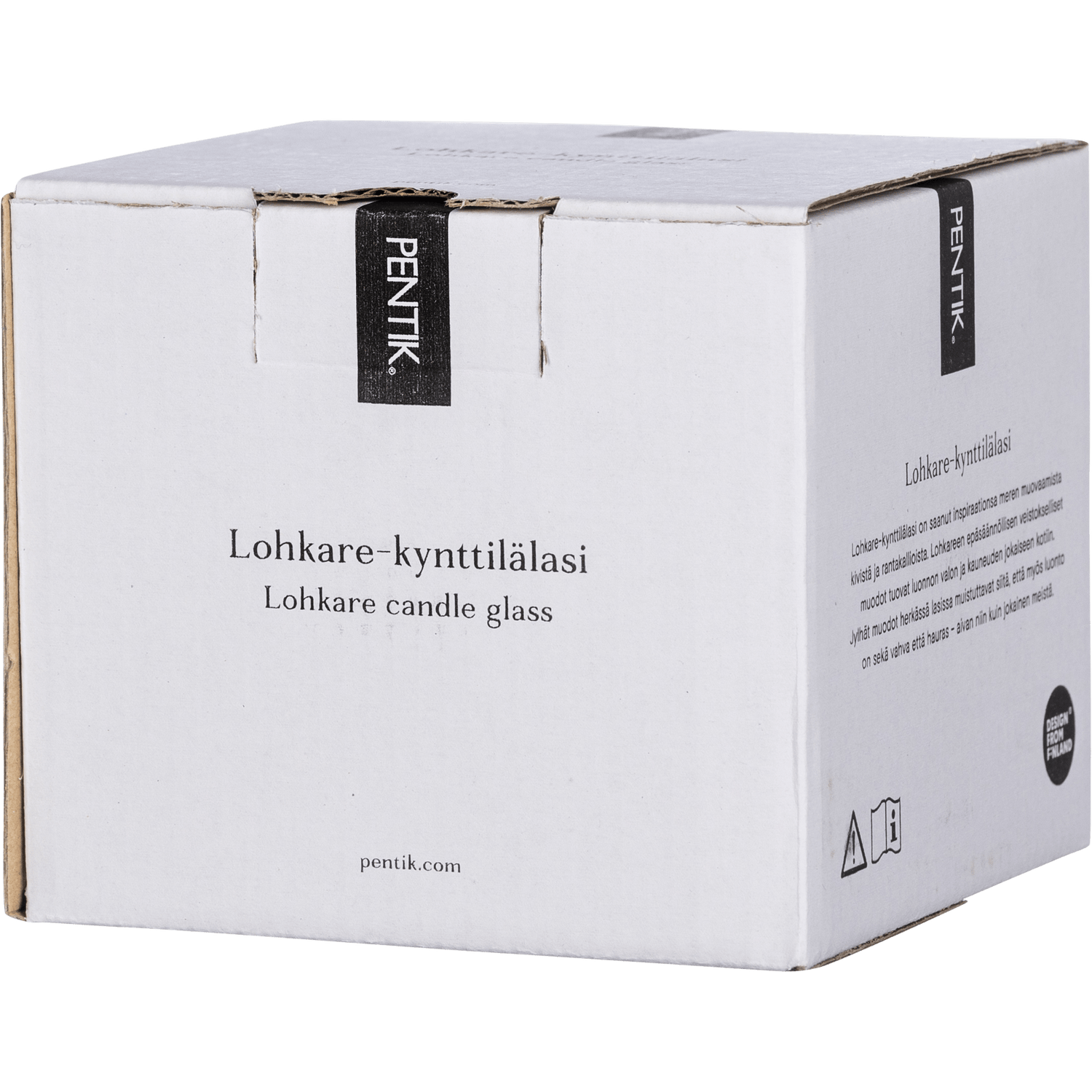 Lohkare Kynttilälasi - PENTIK - Sisustus/Kynttilät/Kynttilänjalat