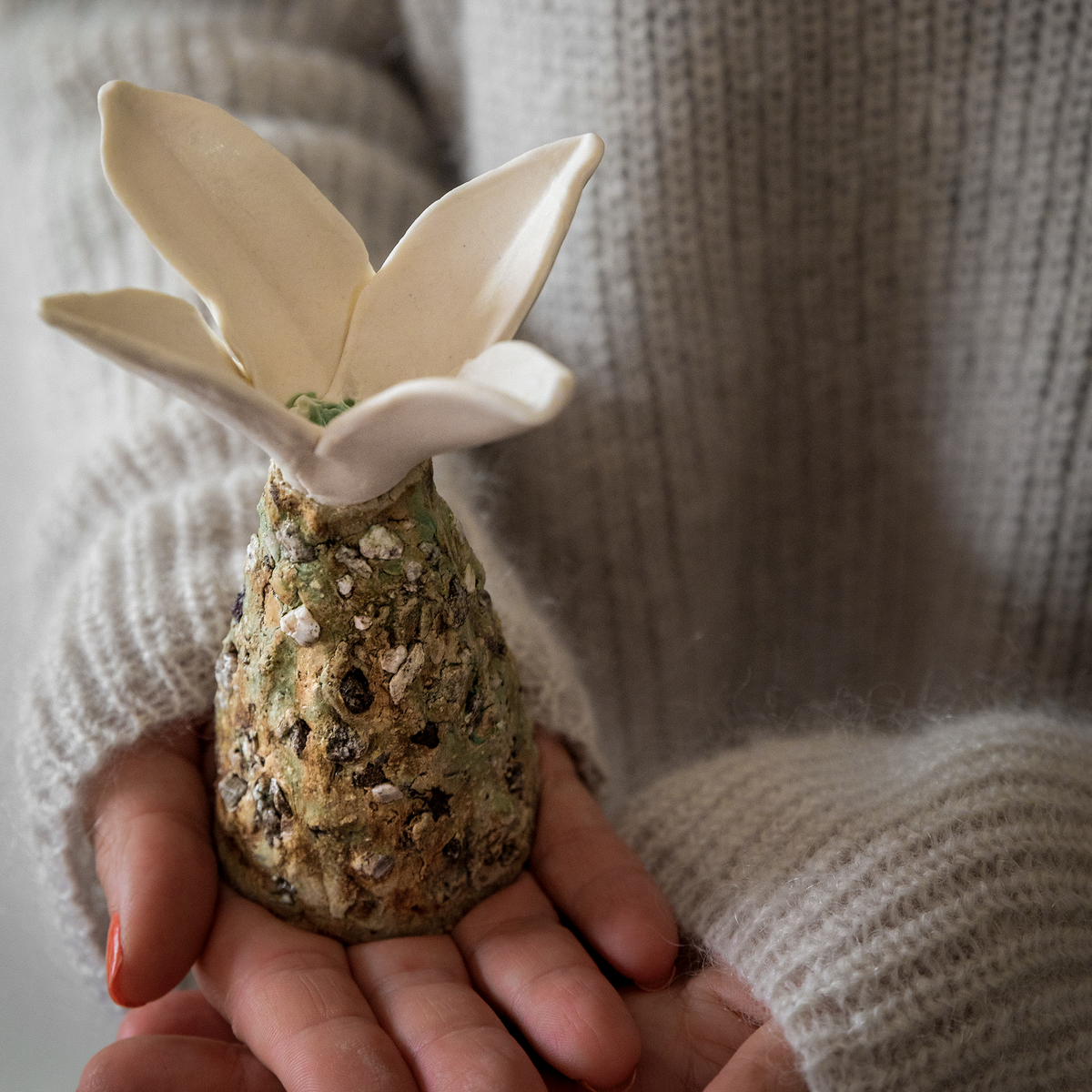 Joulutähti Ceramic Sculpture