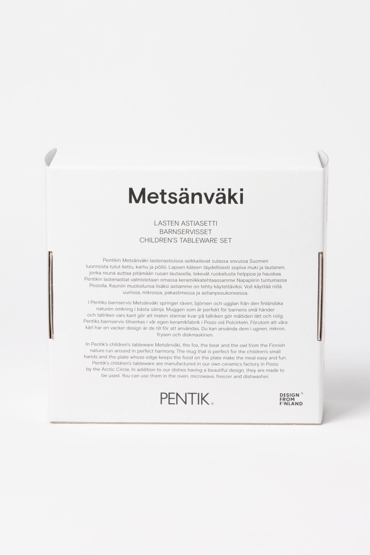 Metsänväki Astiasetti Muki 0,2 l ja Lautanen 18 cm