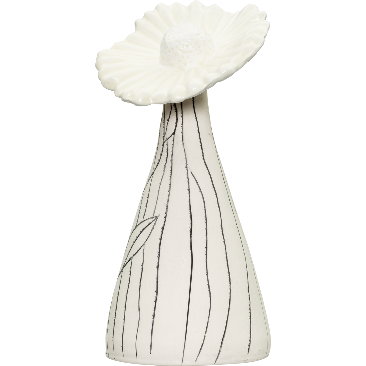 Gerbera Ceramic Sculpture