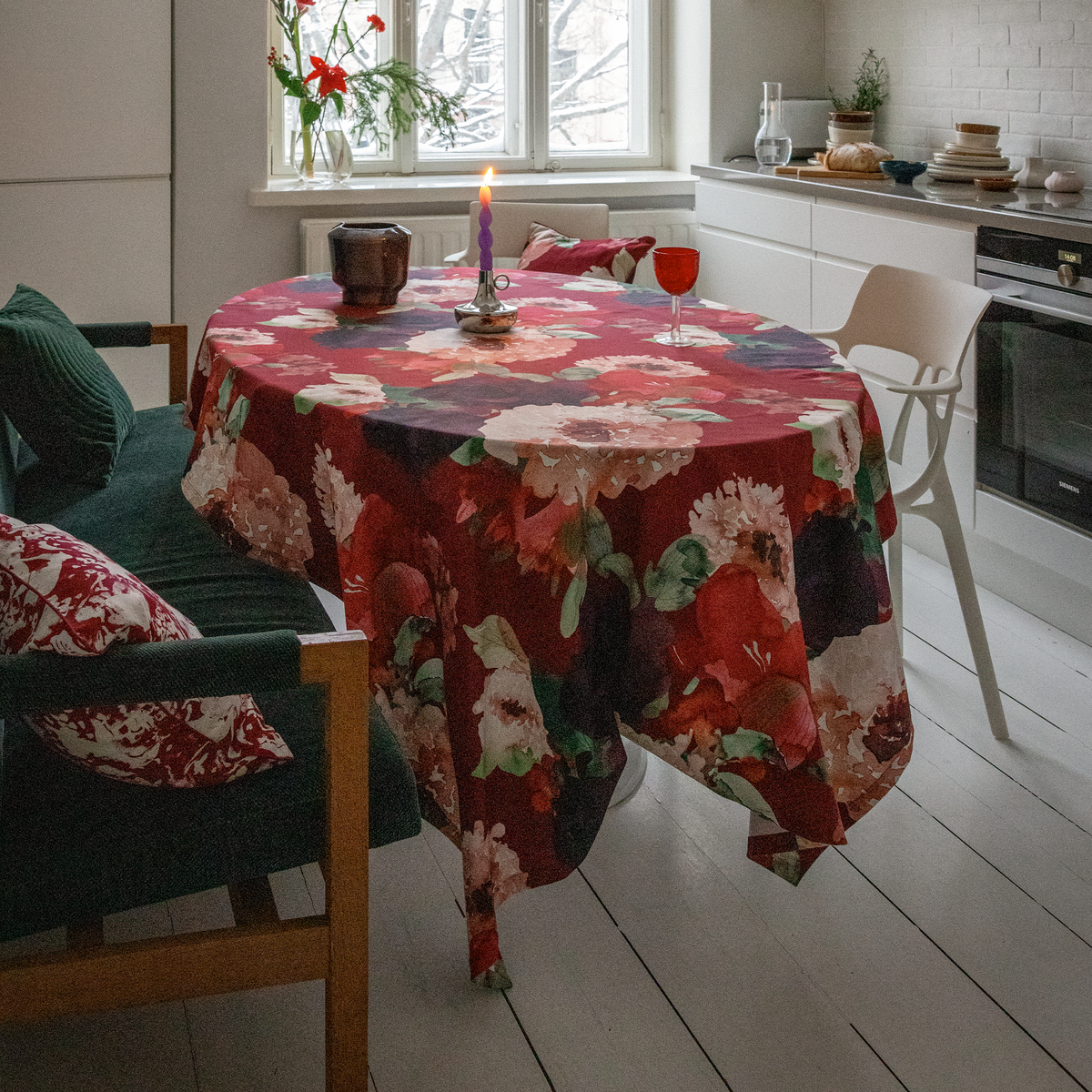 Kranssi Cotton Sateen Fabric