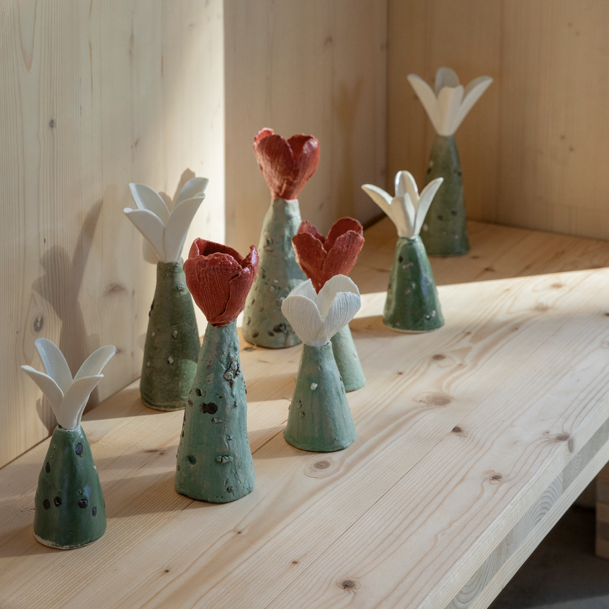 Joulutähti Ceramic Sculpture