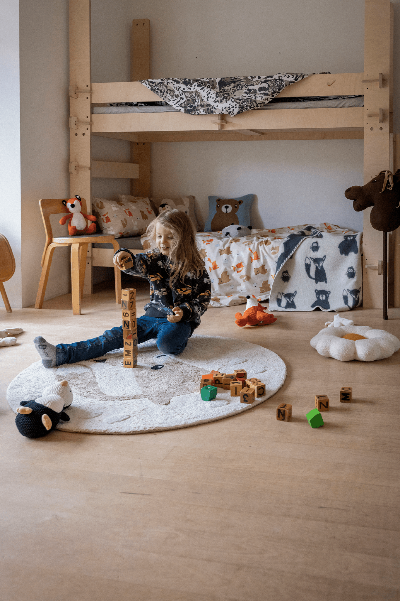 Metsänväki Kettu Matto - PENTIK - Tekstiilit/Matot/Matot