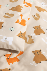 Metsänväki Pussilakanasetti - PENTIK - Tekstiilit/Makuuhuonetekstiilit/Pussilakanat