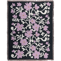 Ruusumalva Torkkupeitto Jacquard - PENTIK - Tekstiilit/Sisustustekstiilit/Torkkupeitot