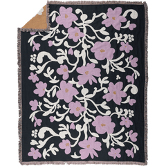 Ruusumalva Torkkupeitto Jacquard - PENTIK - Tekstiilit/Sisustustekstiilit/Torkkupeitot