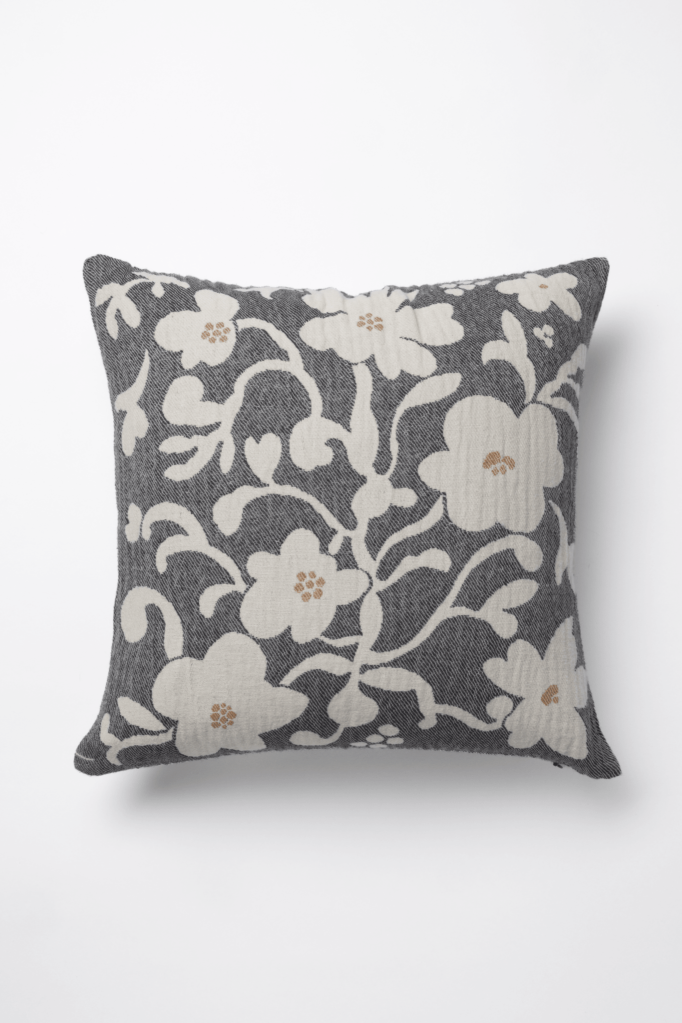 Ruusumalva Tyynynpäällinen Jacquard - PENTIK - Tekstiilit/Sisustustekstiilit/Tyynynpäälliset