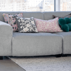 Ruusumalva Tyynynpäällinen Jacquard - PENTIK - Tekstiilit/Sisustustekstiilit/Tyynynpäälliset