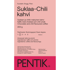 Suklaa - Chili Kahvi - PENTIK - Kattaus/Herkut/Kahvit