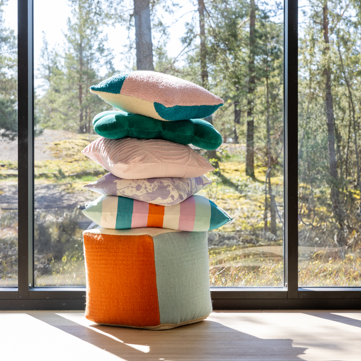 Tuntu Tyynynpäällinen Boucle - PENTIK - Tekstiilit/Sisustustekstiilit/Tyynynpäälliset