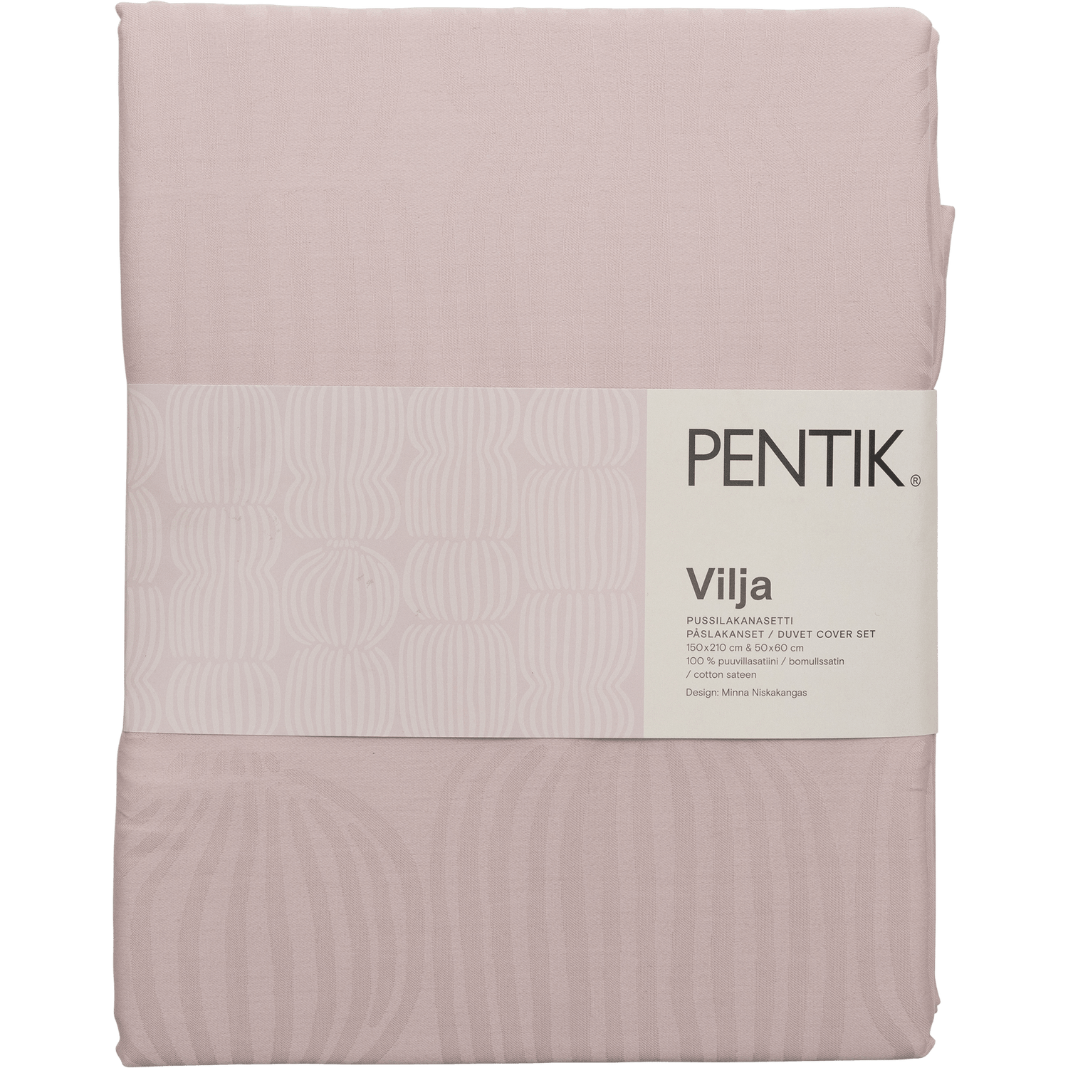 Vilja Pussilakanasetti Jacquard - PENTIK - Tekstiilit/Makuuhuonetekstiilit/Pussilakanat
