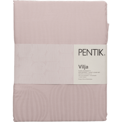 Vilja Pussilakanasetti Jacquard - PENTIK - Tekstiilit/Makuuhuonetekstiilit/Pussilakanat