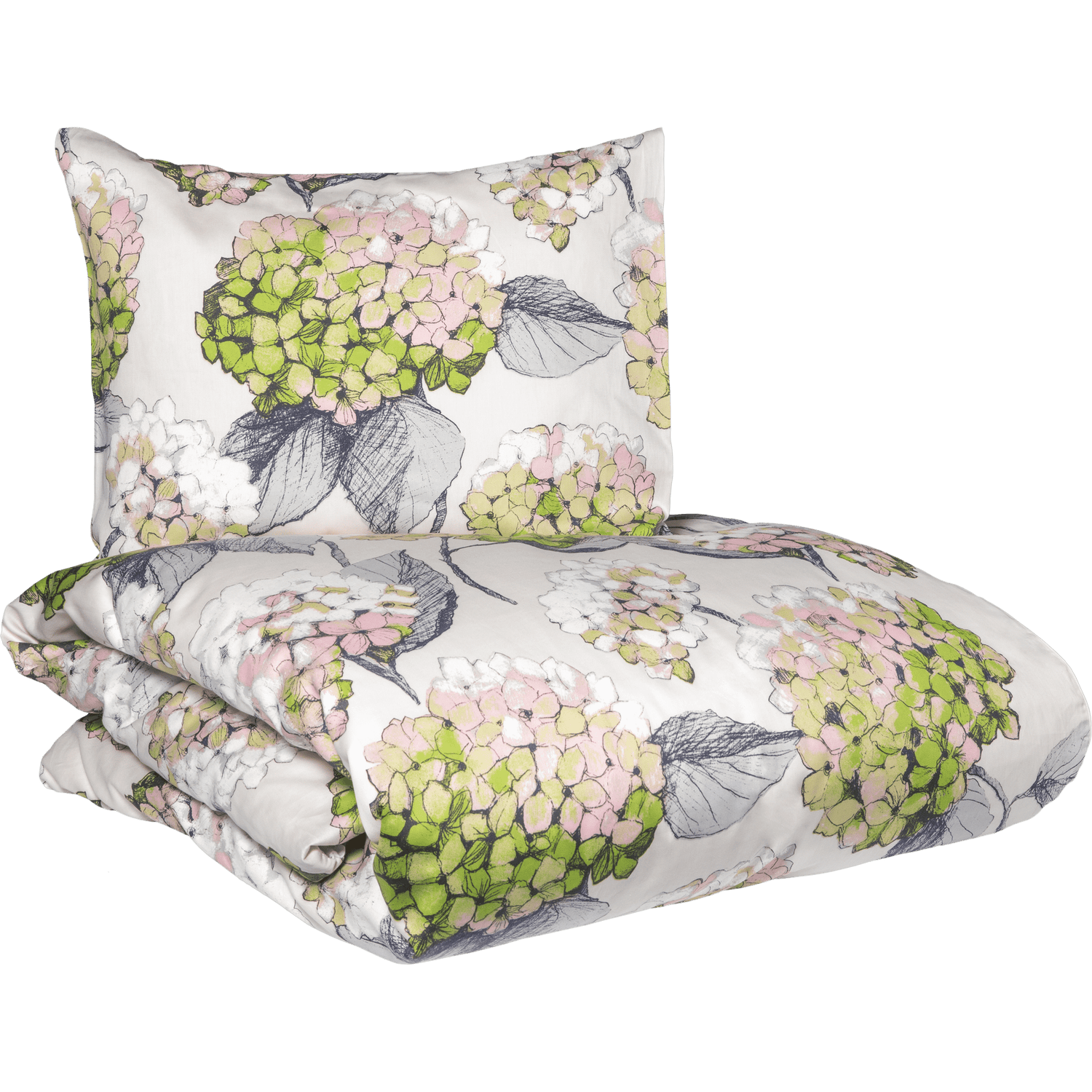 Hortensia Pussilakanasetti - PENTIK - Tekstiilit/Makuuhuonetekstiilit/Pussilakanat