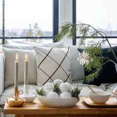 Koto Brodeerattu Tyynynpäällinen - PENTIK - Tekstiilit/Sisustustekstiilit/Tyynynpäälliset