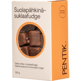 Suolapähkinä - suklaafudge - PENTIK - Kattaus/Herkut/Makeiset ja pikkuleivät