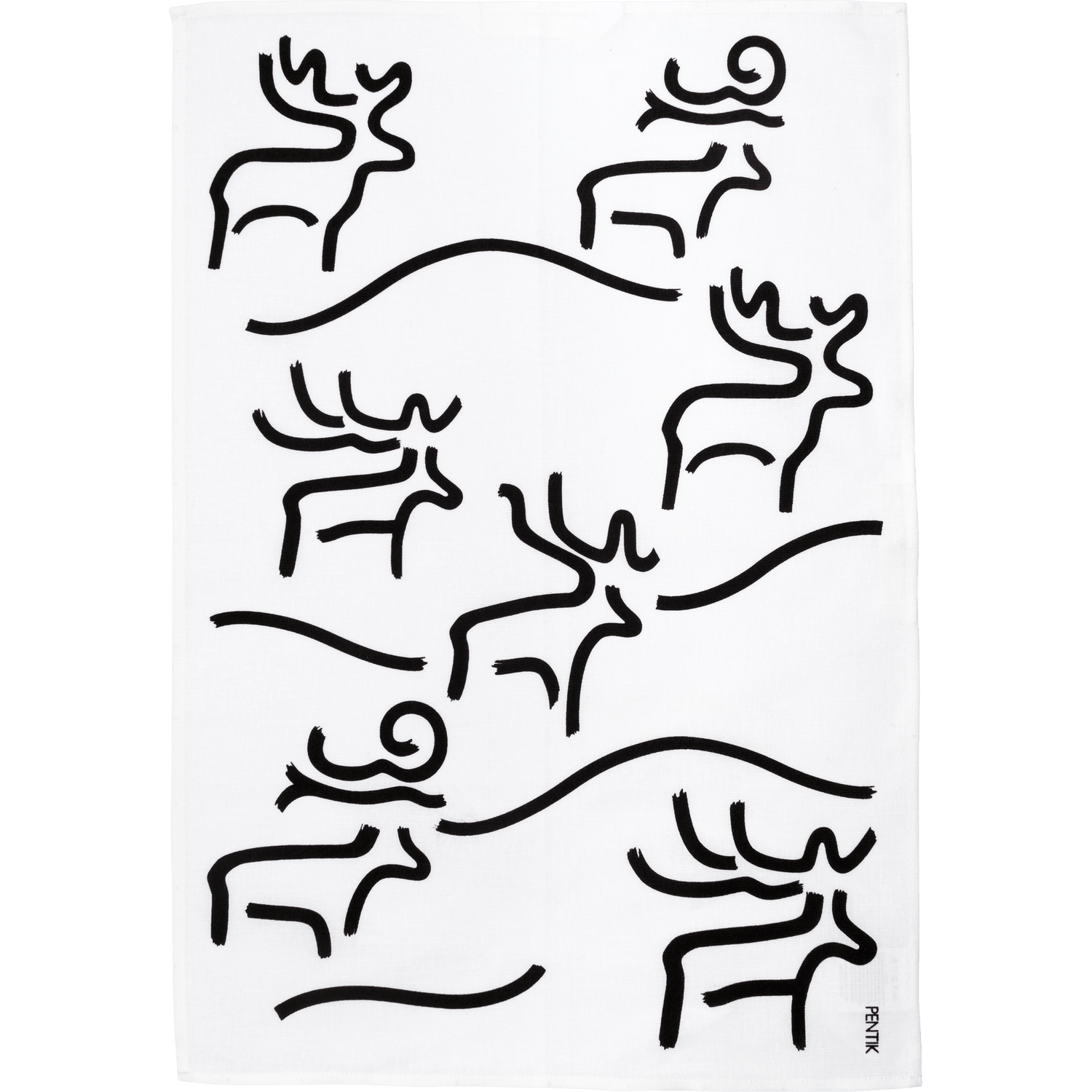 Tokka Keittiöpyyhe - PENTIK - Tekstiilit/Keittiötekstiilit/Keittiöpyyhkeet